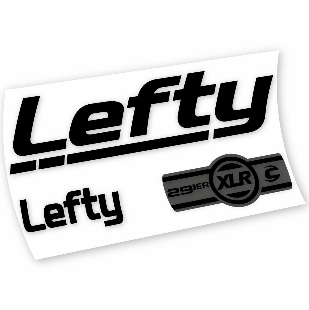 Autocollant Lefty XLR, Fourche 29, Vélo vinyle autocollant
