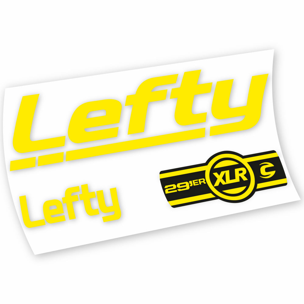Autocollant Lefty XLR, Fourche 29, Vélo vinyle autocollant