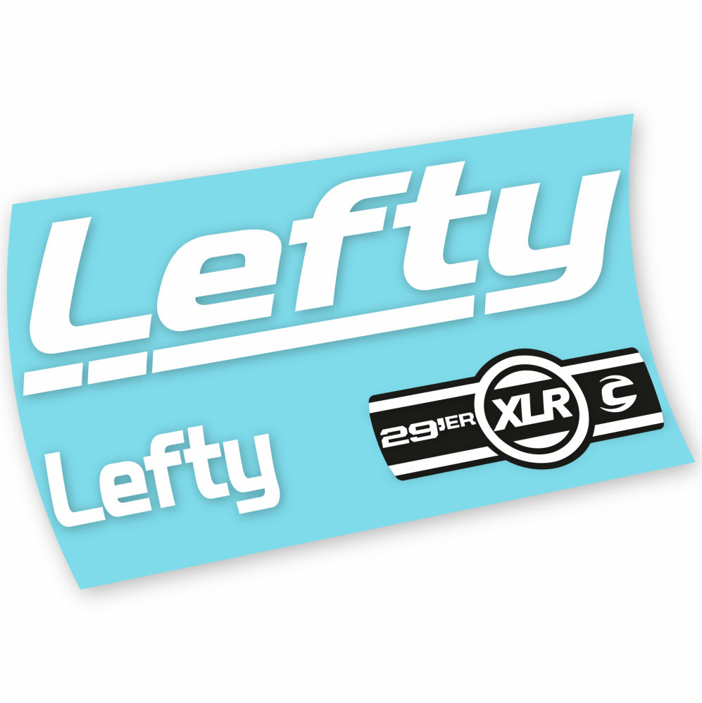 Autocollant Lefty XLR, Fourche 29, Vélo vinyle autocollant
