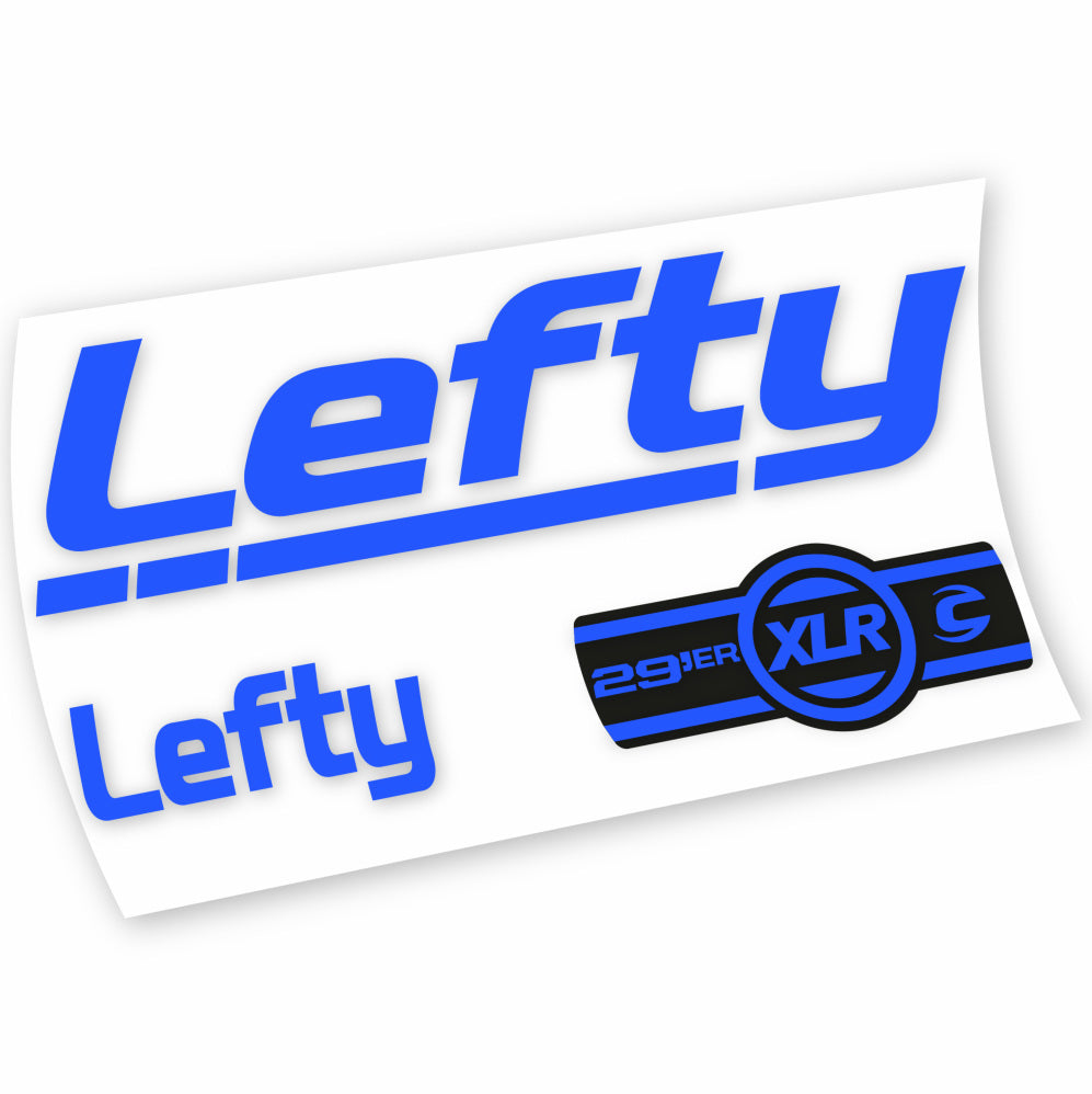 Autocollant Lefty XLR, Fourche 29, Vélo vinyle autocollant