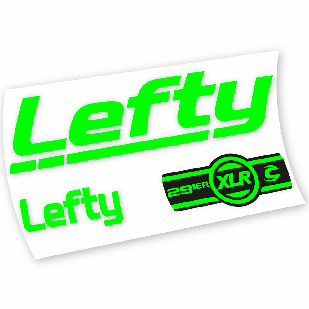 Autocollant Lefty XLR, Fourche 29, Vélo vinyle autocollant