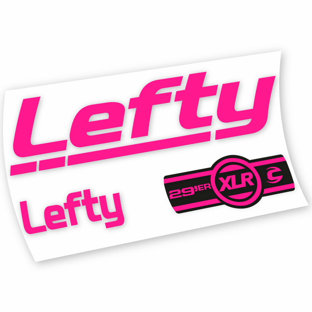 Autocollant Lefty XLR, Fourche 29, Vélo vinyle autocollant