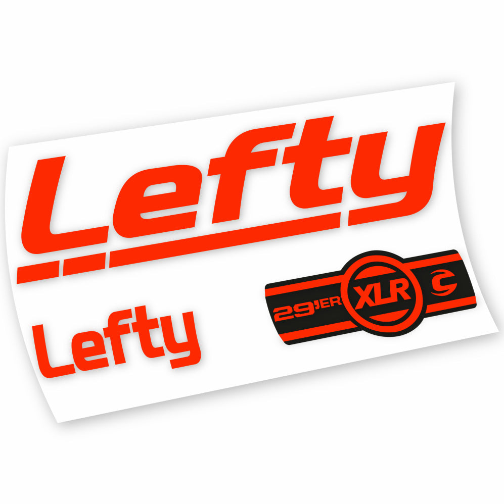 Autocollant Lefty XLR, Fourche 29, Vélo vinyle autocollant