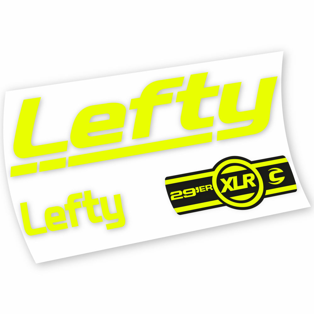 Autocollant Lefty XLR, Fourche 29, Vélo vinyle autocollant