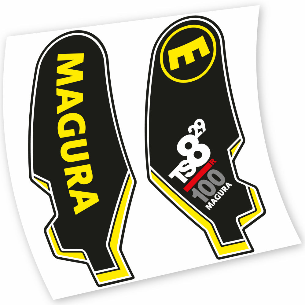 Autocollant Magura TS8, Fourche 29, Vélo vinyle autocollant