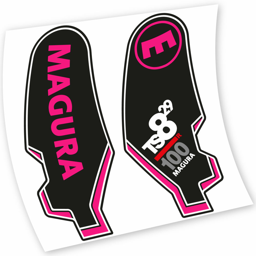 Autocollant Magura TS8, Fourche 29, Vélo vinyle autocollant