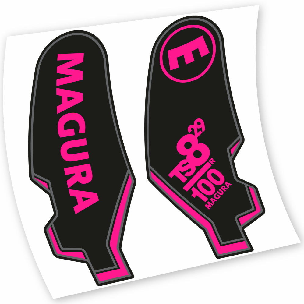 Autocollant Magura TS8, Fourche 29, Vélo vinyle autocollant