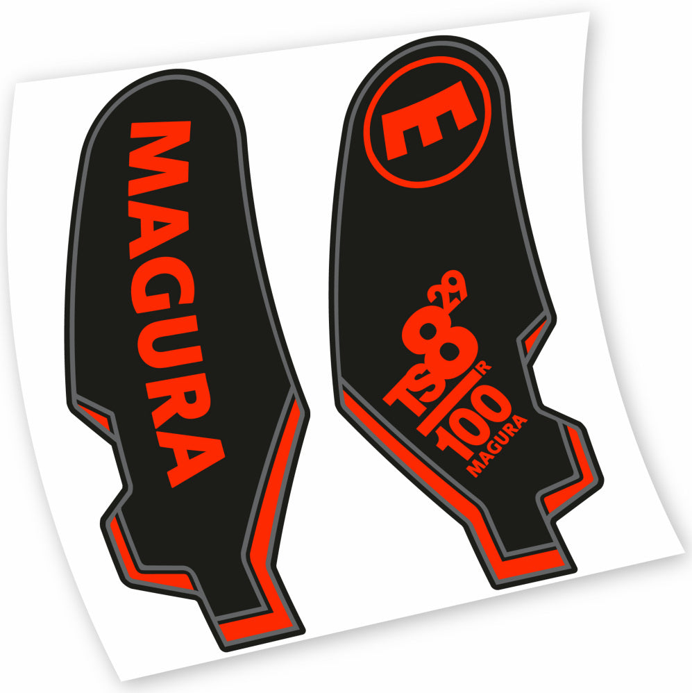 Autocollant Magura TS8, Fourche 29, Vélo vinyle autocollant