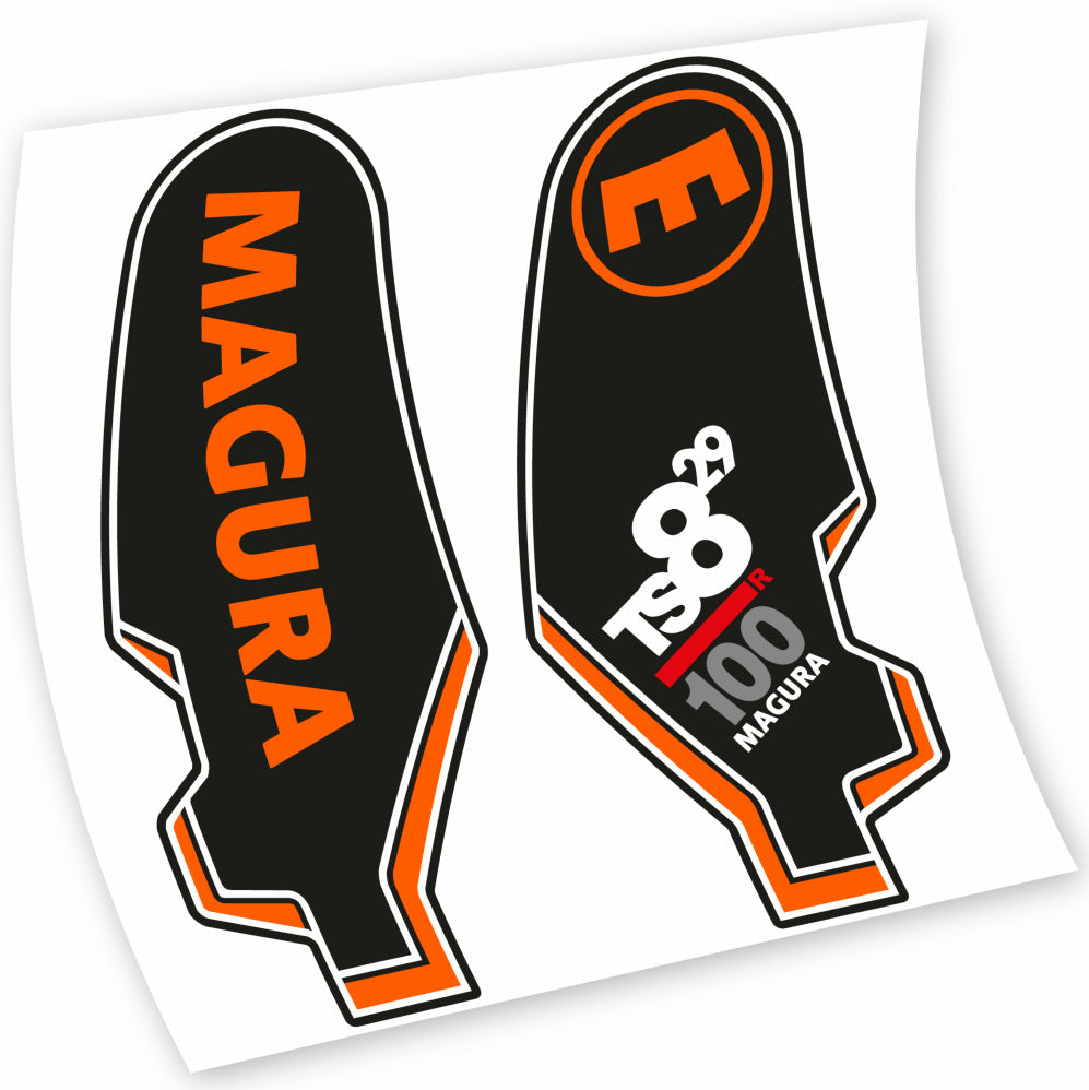 Autocollant Magura TS8, Fourche 29, Vélo vinyle autocollant