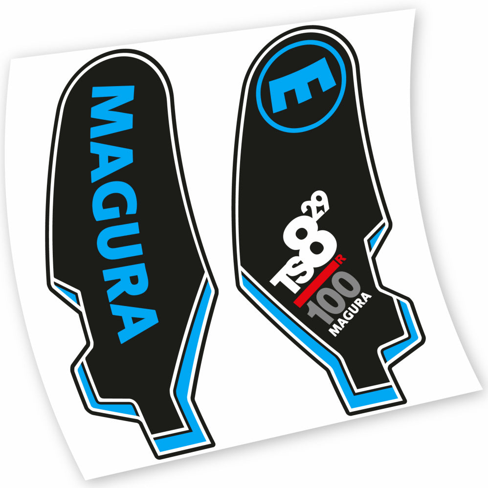 Autocollant Magura TS8, Fourche 29, Vélo vinyle autocollant