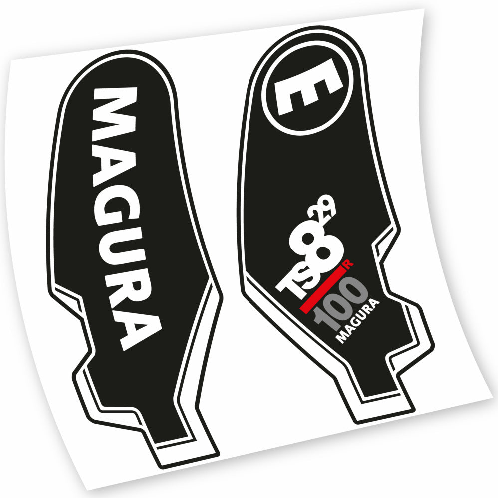 Autocollant Magura TS8, Fourche 29, Vélo vinyle autocollant