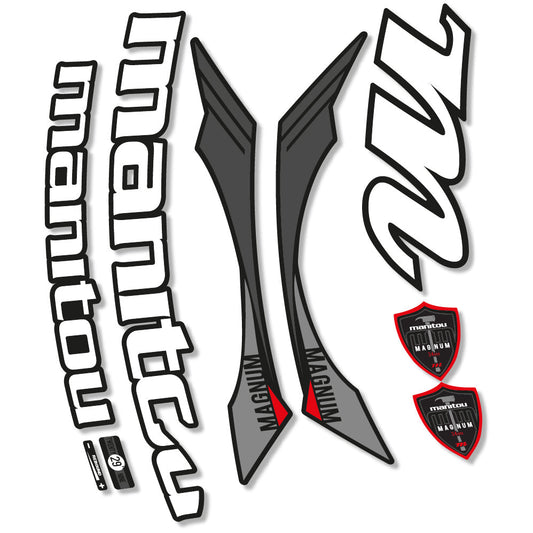 Autocollant Manitou Magnum 2015 Vélo Fourche vinyle autocollant
