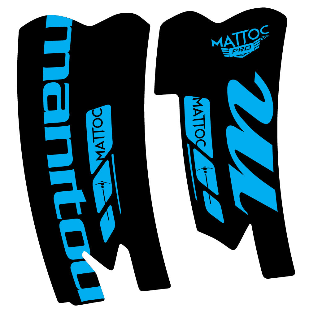 Autocollant Manitou Mattoc Pro SSP 2015, Fourche 29, Autocollant Vélo vinyle