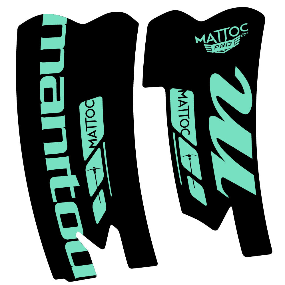 Autocollant Manitou Mattoc Pro SSP 2015, Fourche 29, Autocollant Vélo vinyle