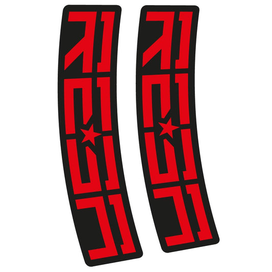Autocollant Rock Shox Reba, Fourche, Vélo vinyle autocollant