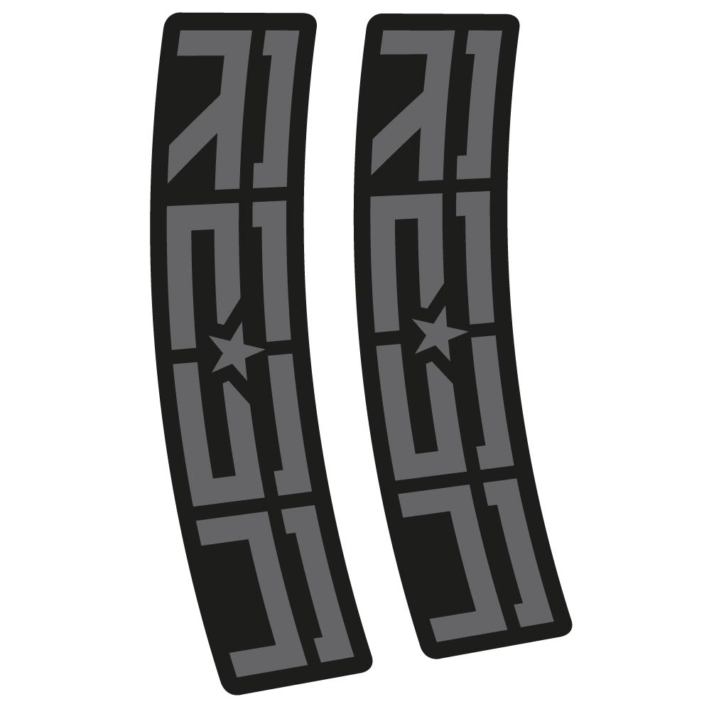 Autocollant Rock Shox Reba, Fourche, Vélo vinyle autocollant