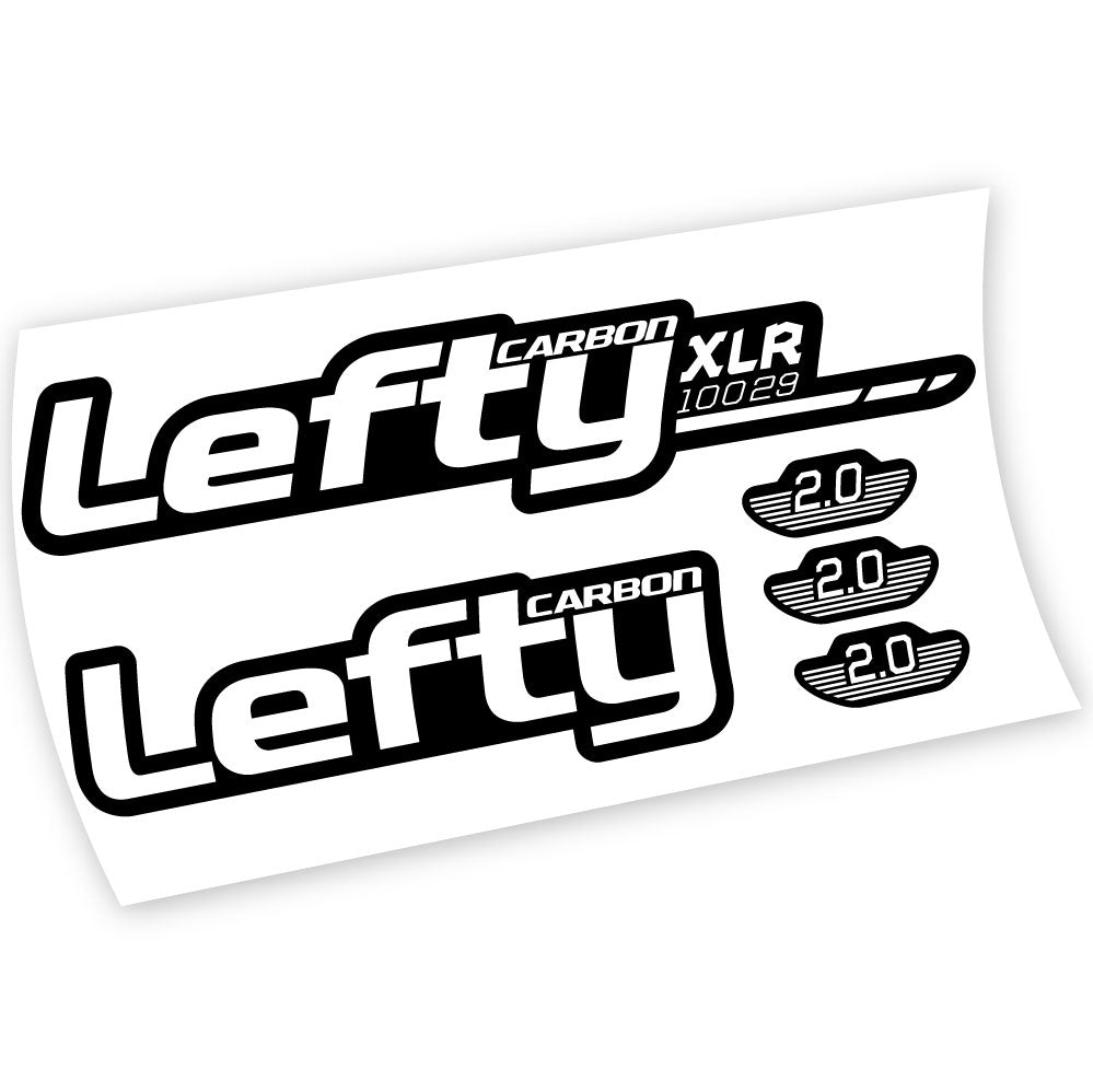 Autocollant, Cannondale Lefty Carbon, Autocollant Vélo Fourche Vinyle