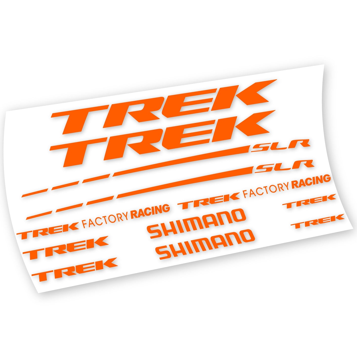Autocollants, Trek Factory Racing Team, Cadre, Autocollant Vélo vinyle