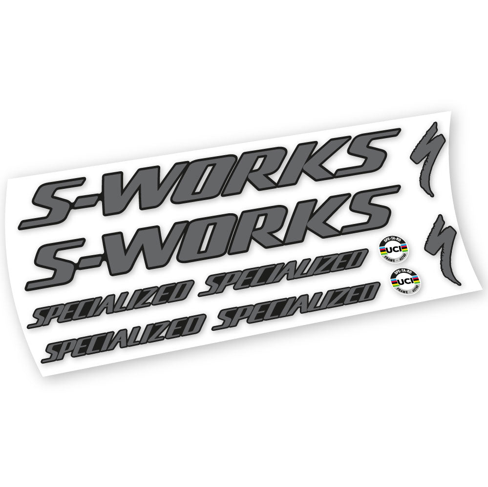 Autocollants compatibles avec le cadre Specialized S-Works Tarmac SL7 (modèles 2021-2023) | Autocollants en vinyle pour vélo de route