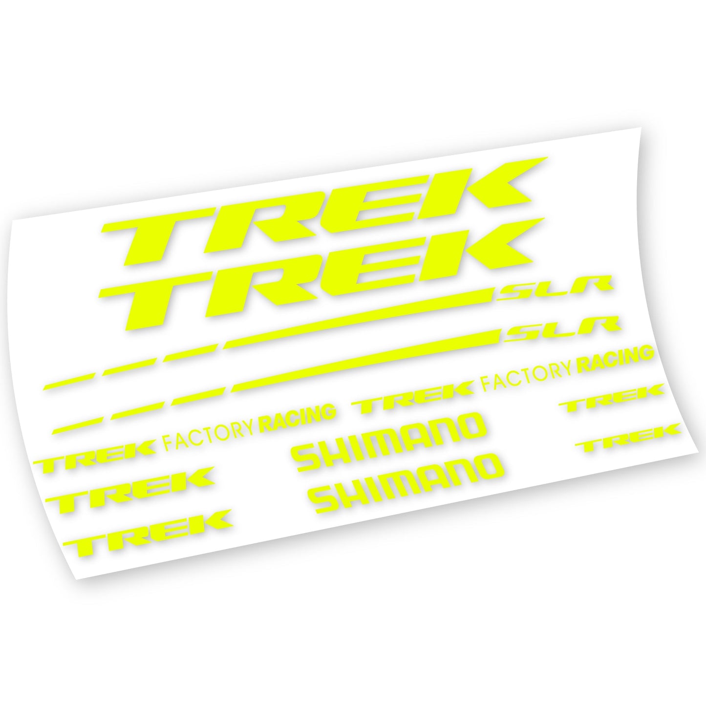 Autocollants, Trek Factory Racing Team, Cadre, Autocollant Vélo vinyle