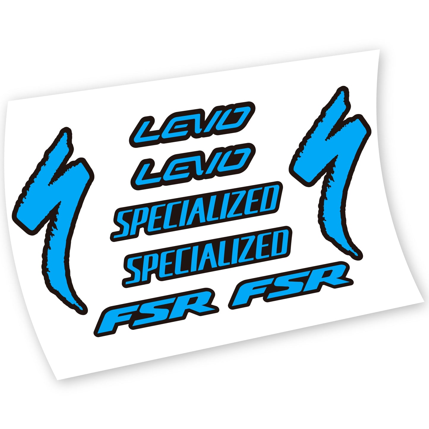 Autocollants, Specialized Levo FSR, Cadre, Vélo vinyle sticker