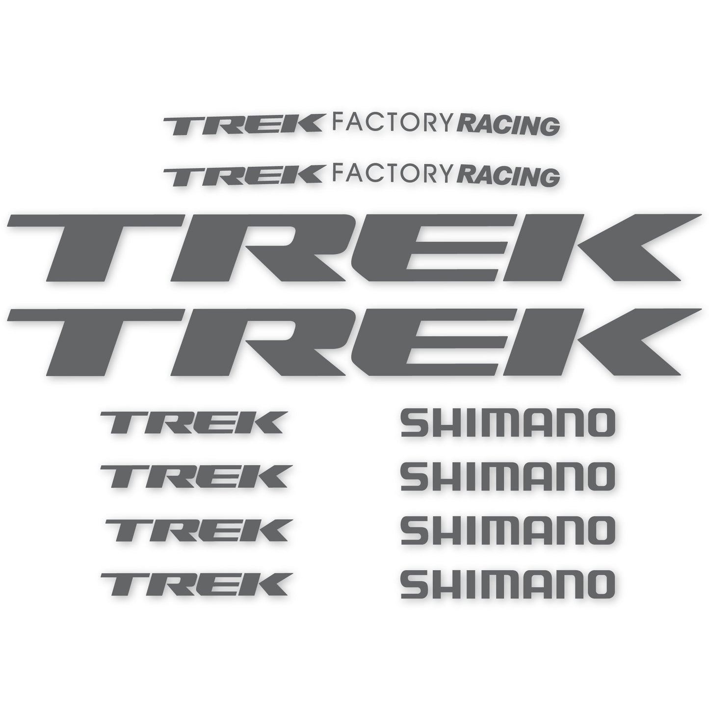 Autocollants, Trek Factory Racing Team, Cadre, Autocollant Vélo vinyle