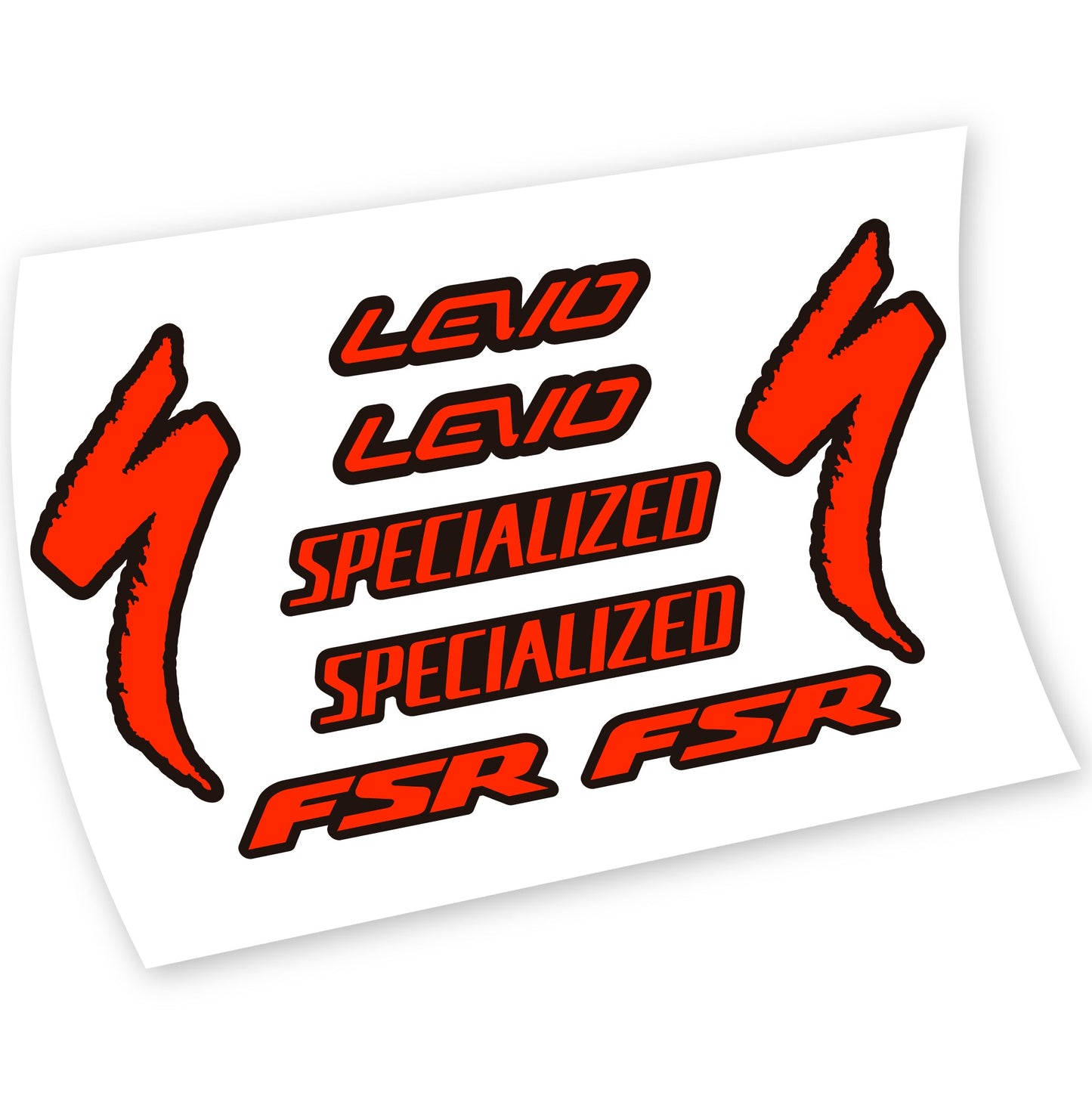 Autocollants, Specialized Levo FSR, Cadre, Vélo vinyle sticker