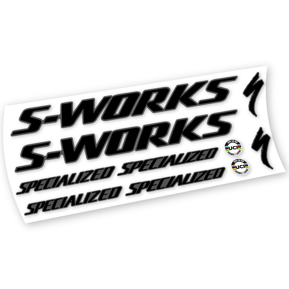 Autocollants compatibles avec le cadre Specialized S-Works Tarmac SL7 (modèles 2021-2023) | Autocollants en vinyle pour vélo de route
