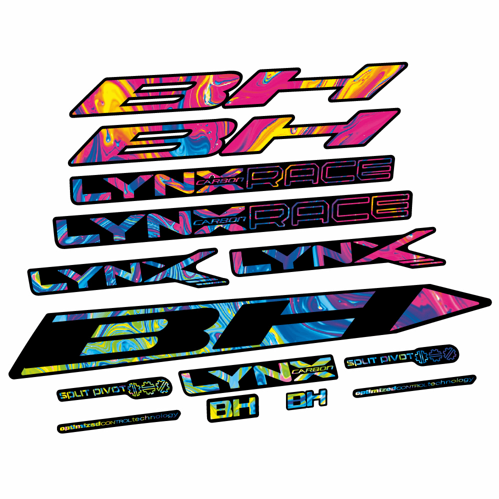 Autocollant BH lynx Race 7.5 2020, Cadre, Vélo vinyle sticker