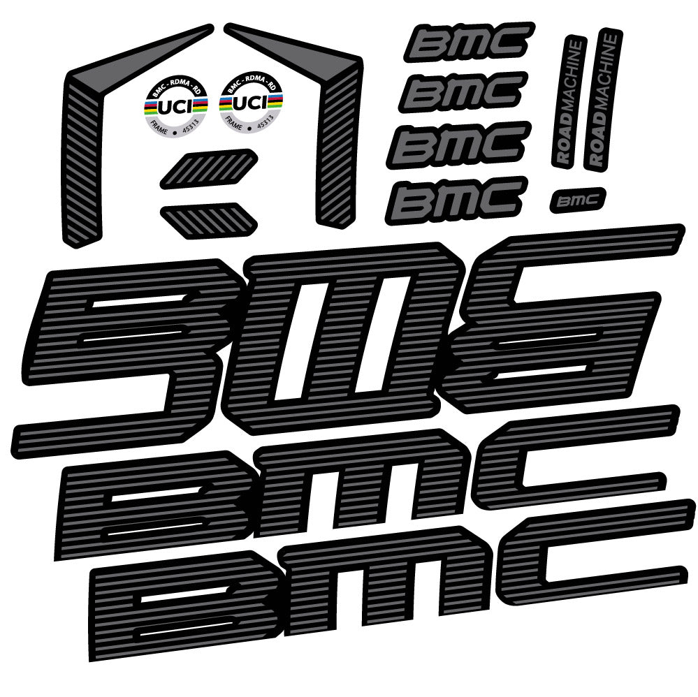 Autocollant BMC Road Machine 01 FIVE Endurance 2022, Cadre, Vélo vinyle sticker