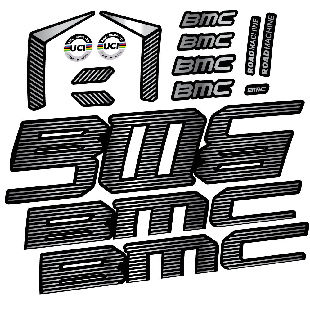 Autocollant BMC Road Machine 01 FIVE Endurance 2022, Cadre, Vélo vinyle sticker