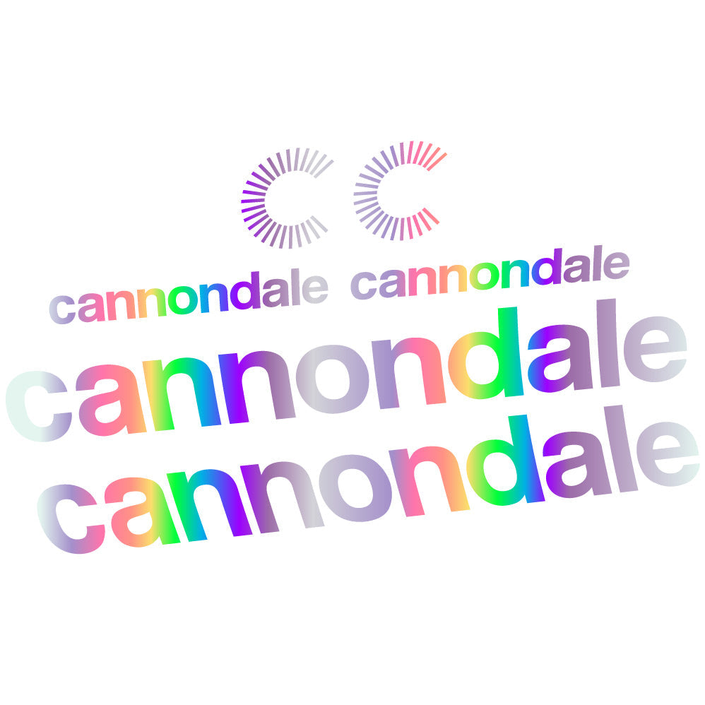 Autocollant Cannondale, Cadre, Vélo vinyle autocollant