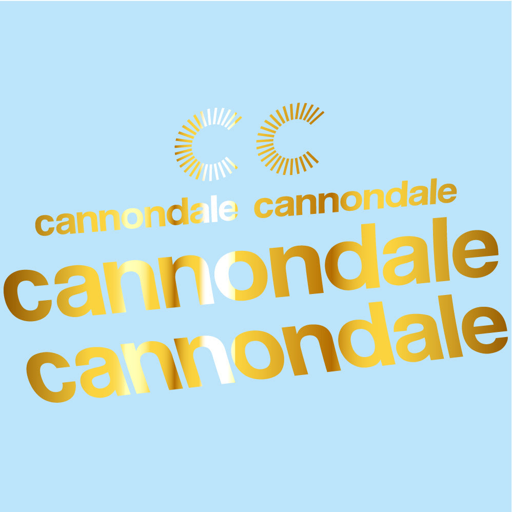 Autocollant Cannondale, Cadre, Vélo vinyle autocollant