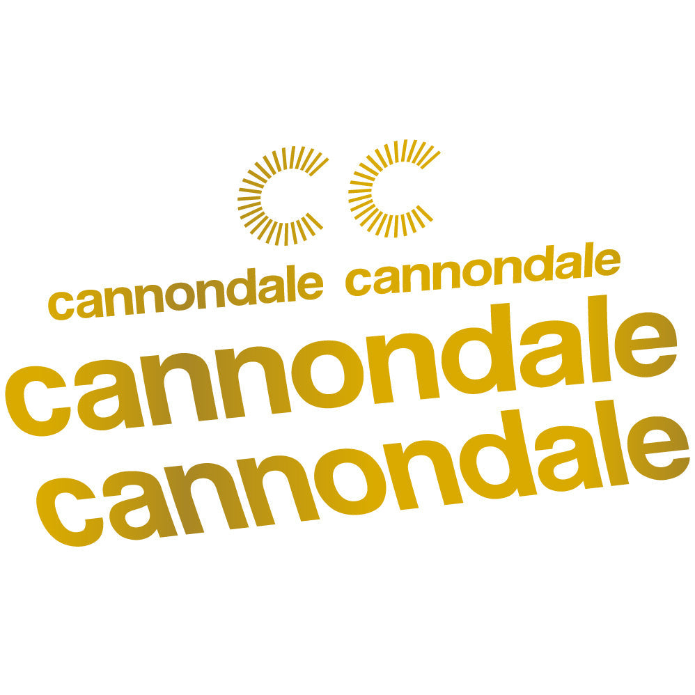 Autocollant Cannondale, Cadre, Vélo vinyle autocollant