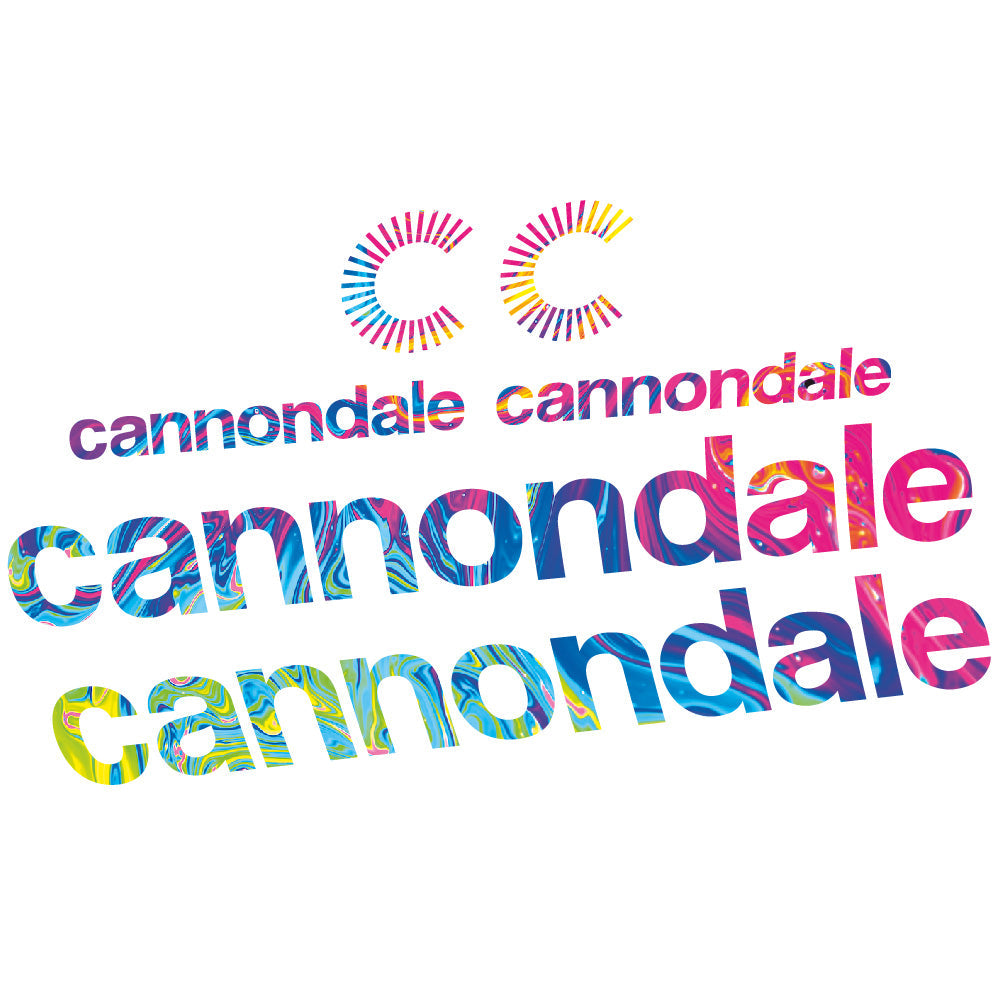 Autocollant Cannondale, Cadre, Vélo vinyle autocollant
