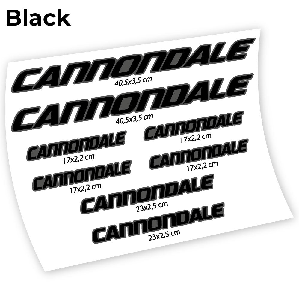 Autocollant Cannondale, Autocollant Cadre Vinyle