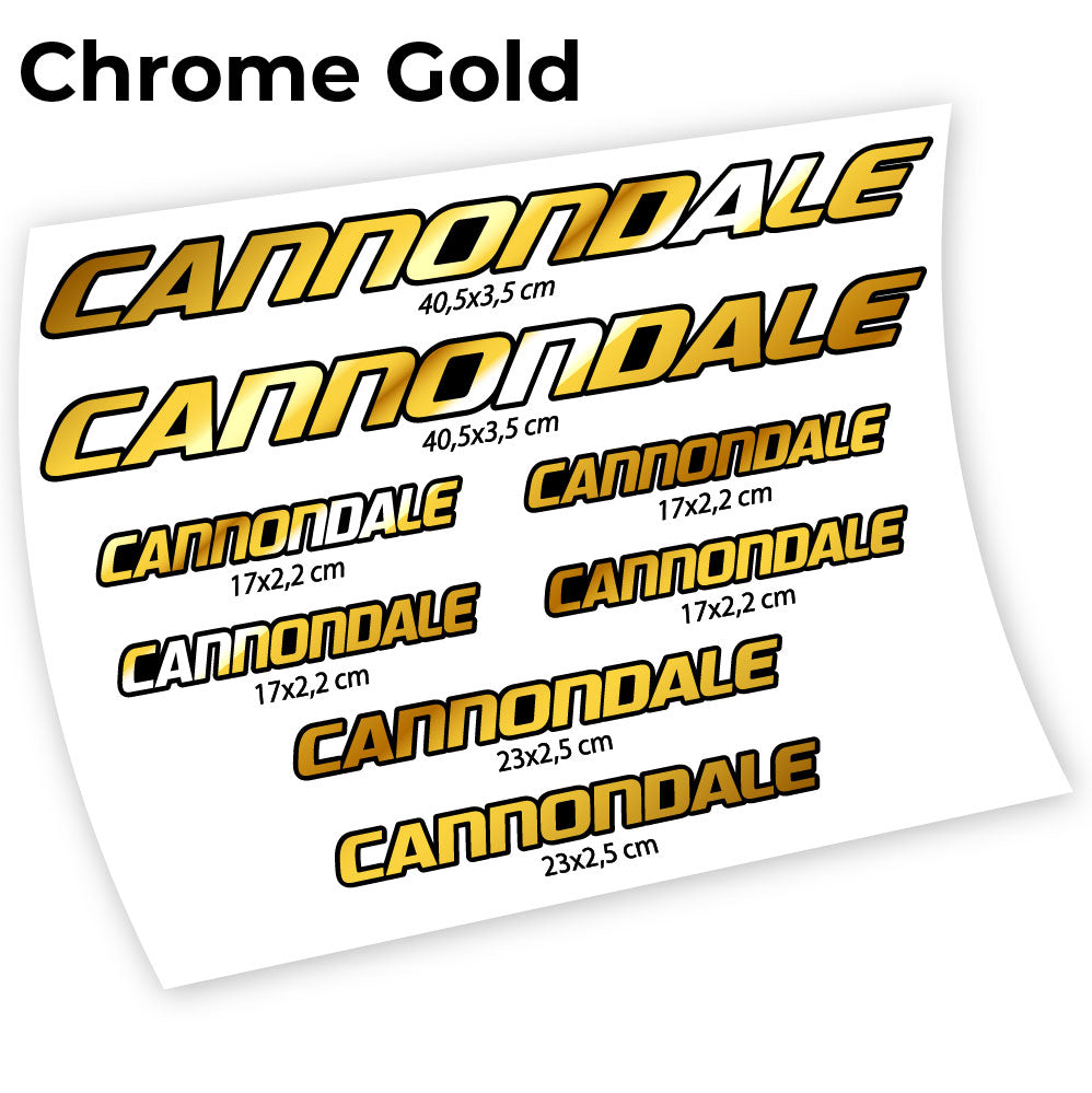 Autocollant Cannondale, Autocollant Cadre Vinyle
