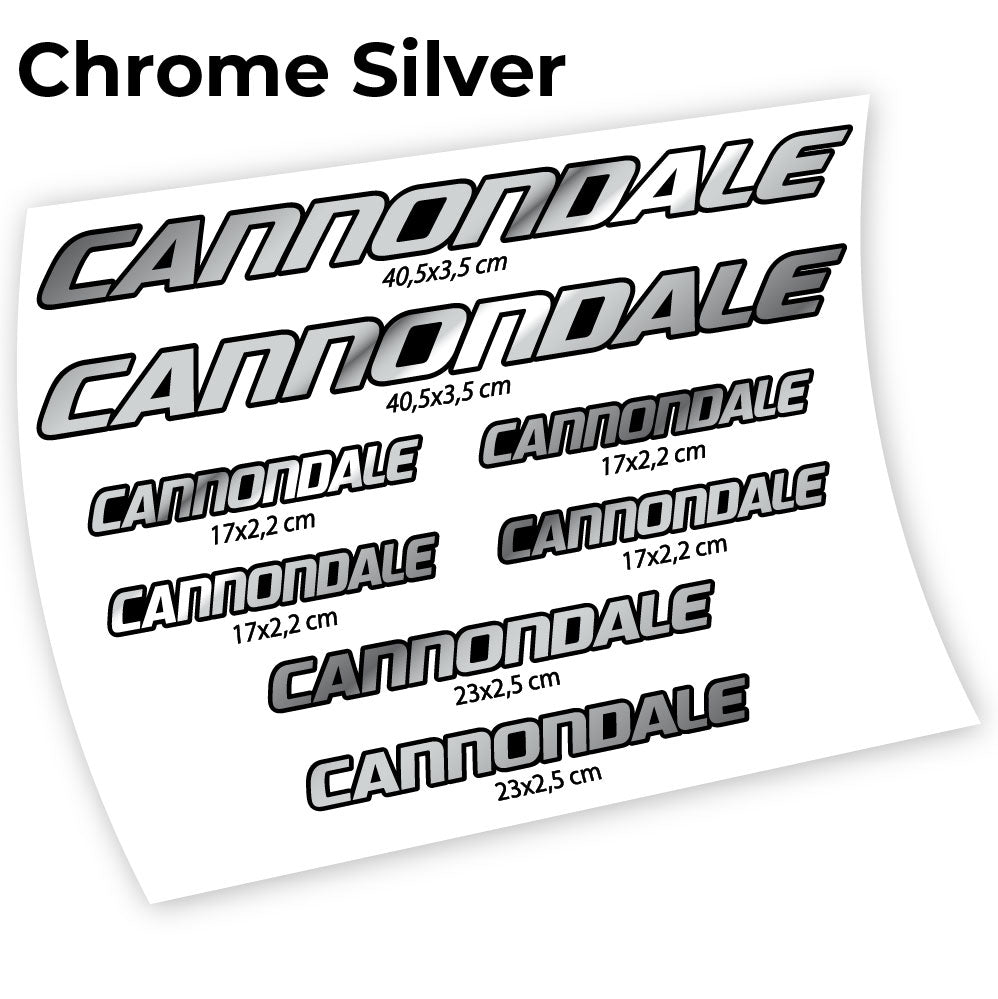Autocollant Cannondale, Autocollant Cadre Vinyle