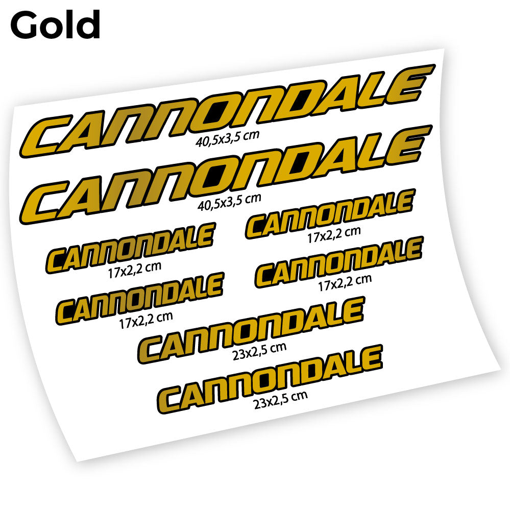 Autocollant Cannondale, Autocollant Cadre Vinyle