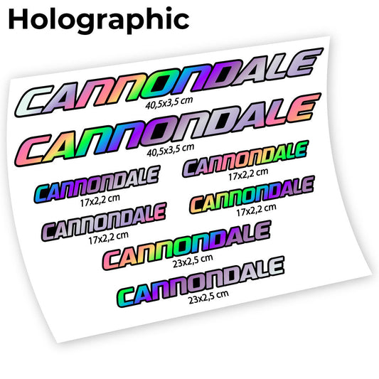 Autocollant Cannondale, Autocollant Cadre Vinyle
