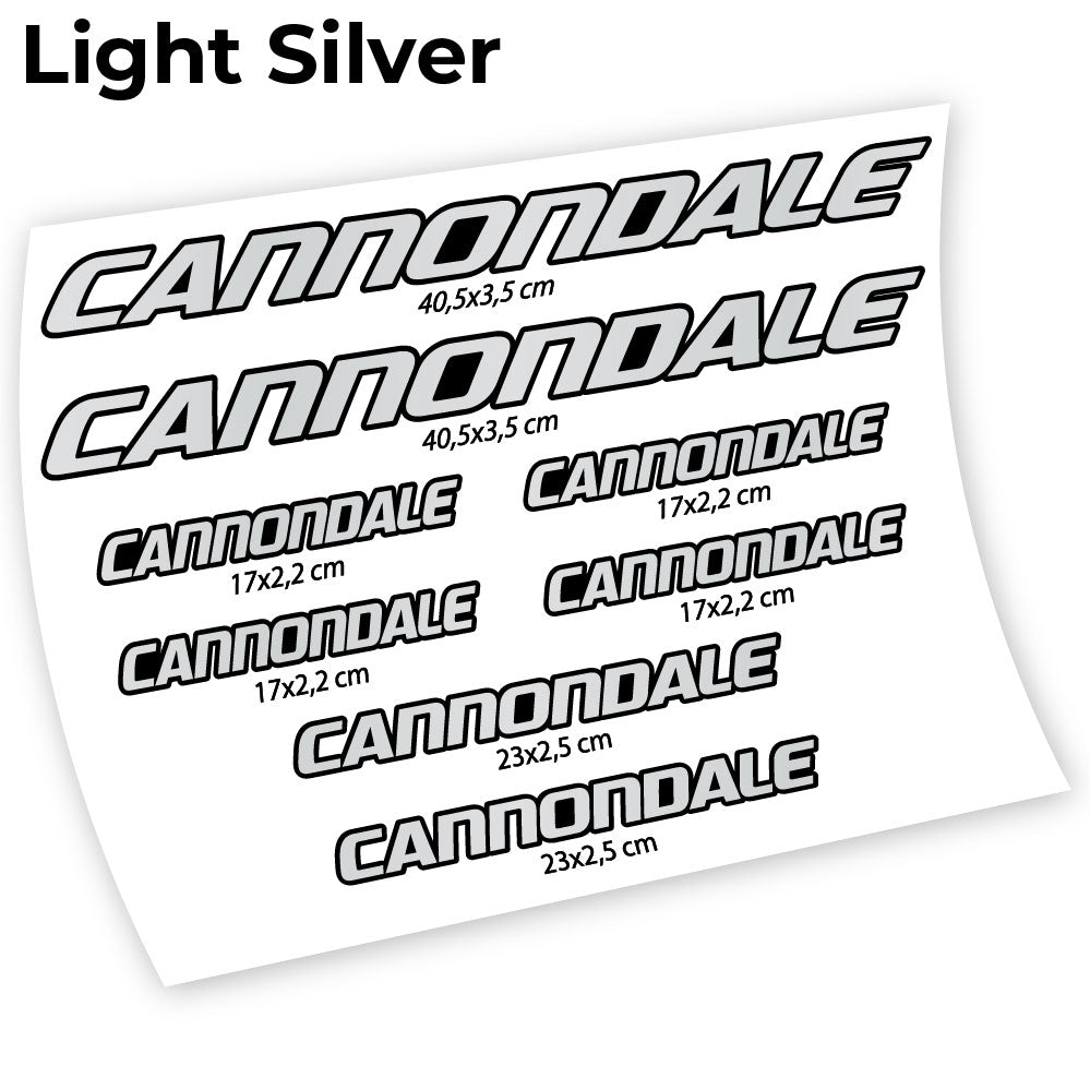 Autocollant Cannondale, Autocollant Cadre Vinyle