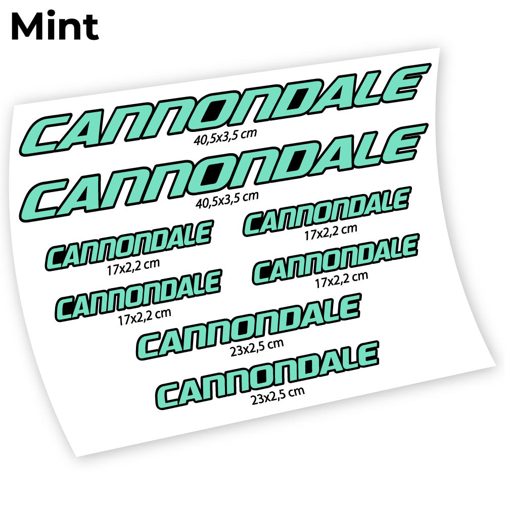 Autocollant Cannondale, Autocollant Cadre Vinyle