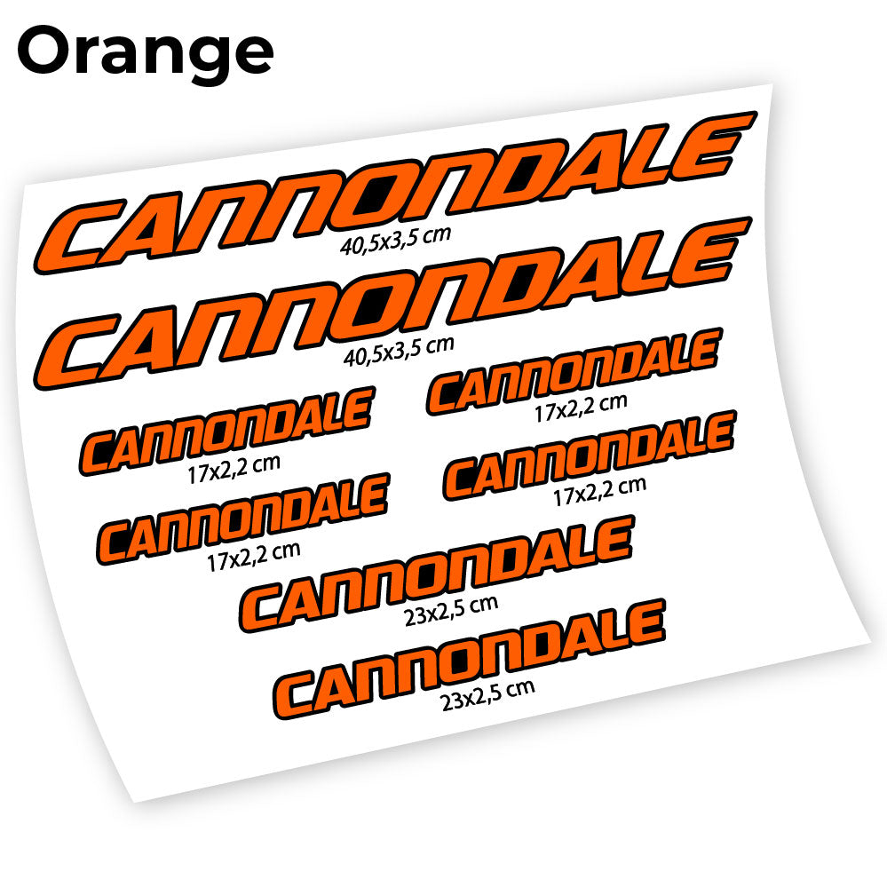 Autocollant Cannondale, Autocollant Cadre Vinyle