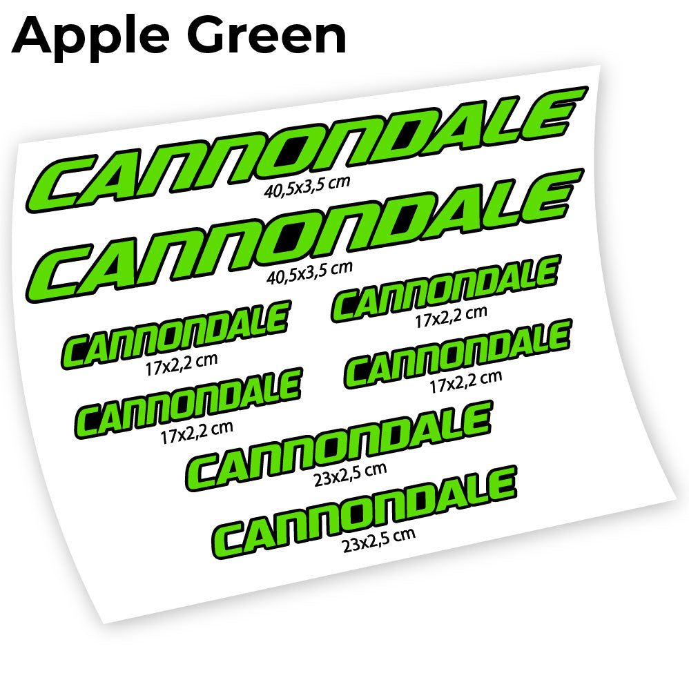 Autocollant Cannondale, Autocollant Cadre Vinyle