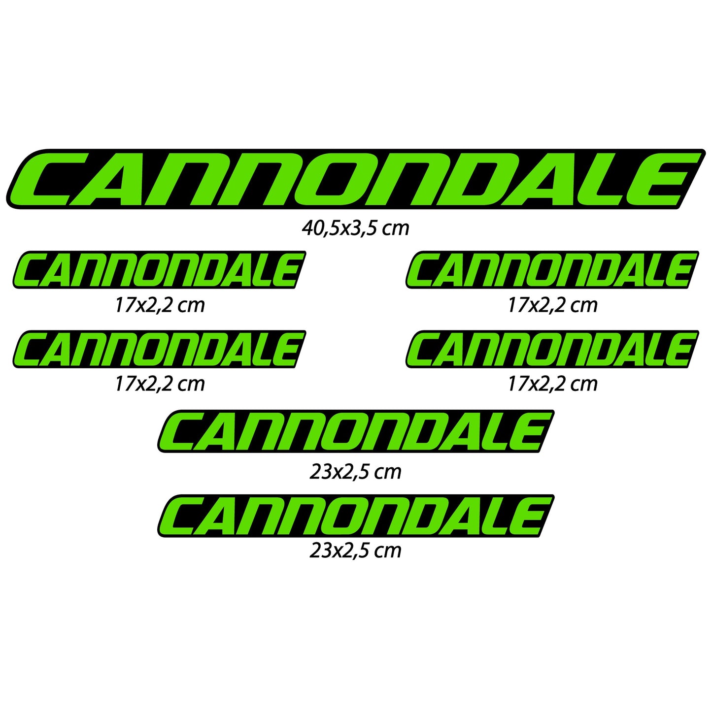 Autocollants, Cannondale, Cadre, Vélo vinyle autocollant