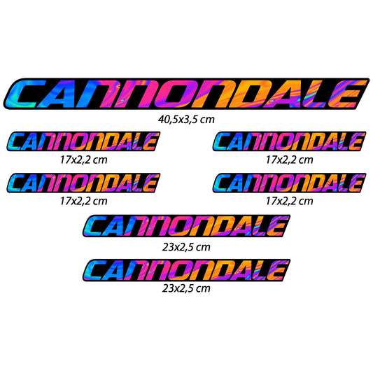 Autocollants, Cannondale, Cadre, Vélo vinyle autocollant