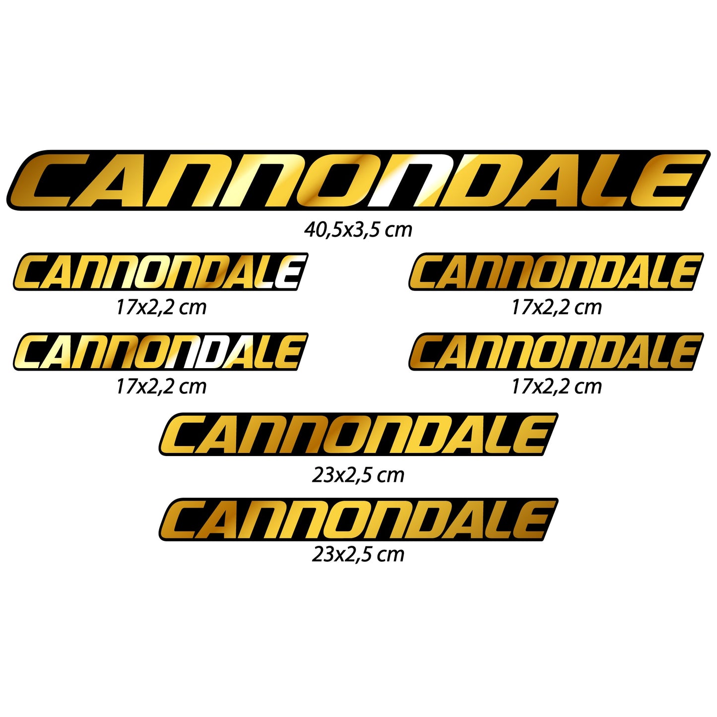 Autocollants, Cannondale, Cadre, Vélo vinyle autocollant
