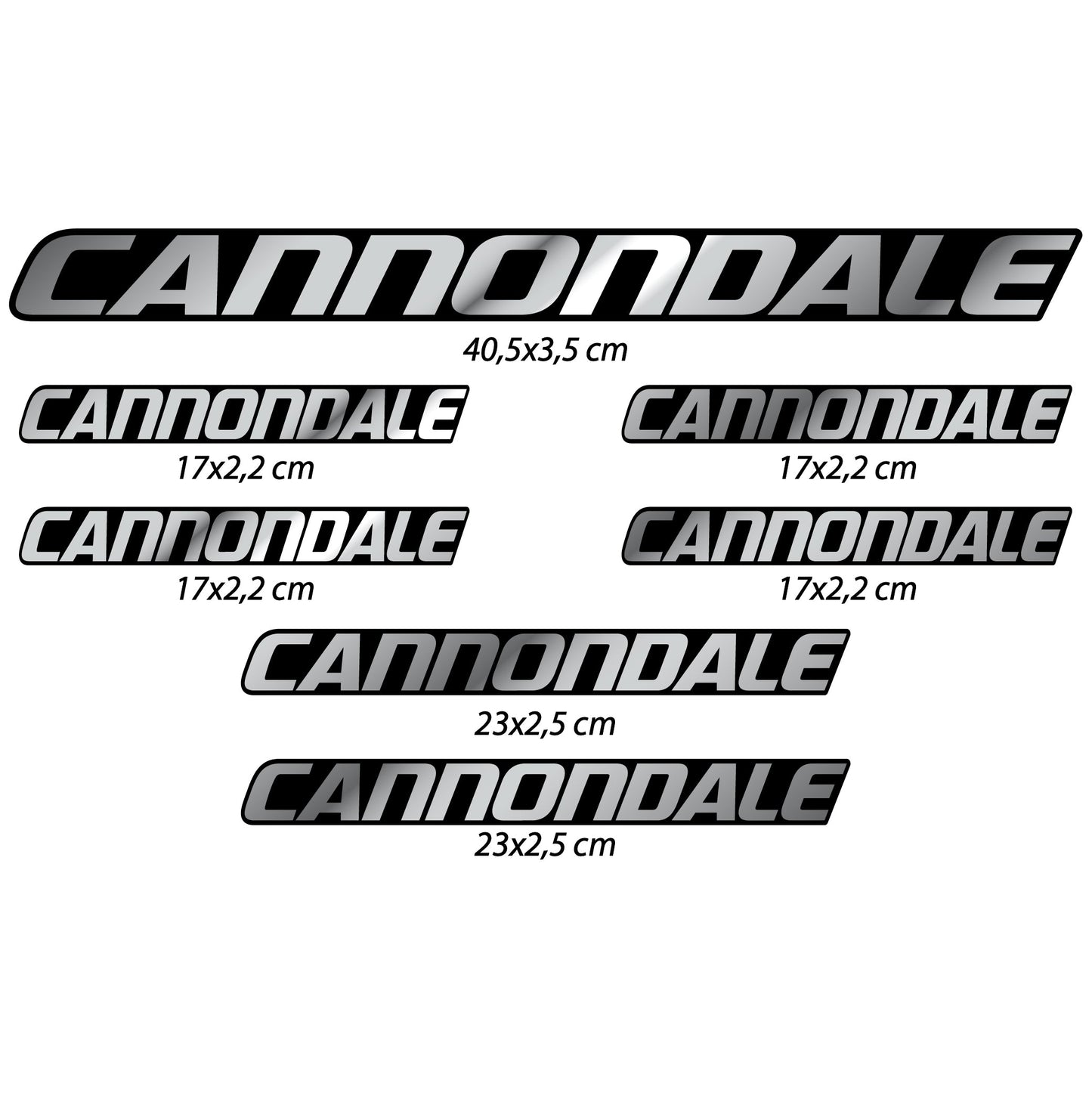 Autocollants, Cannondale, Cadre, Vélo vinyle autocollant