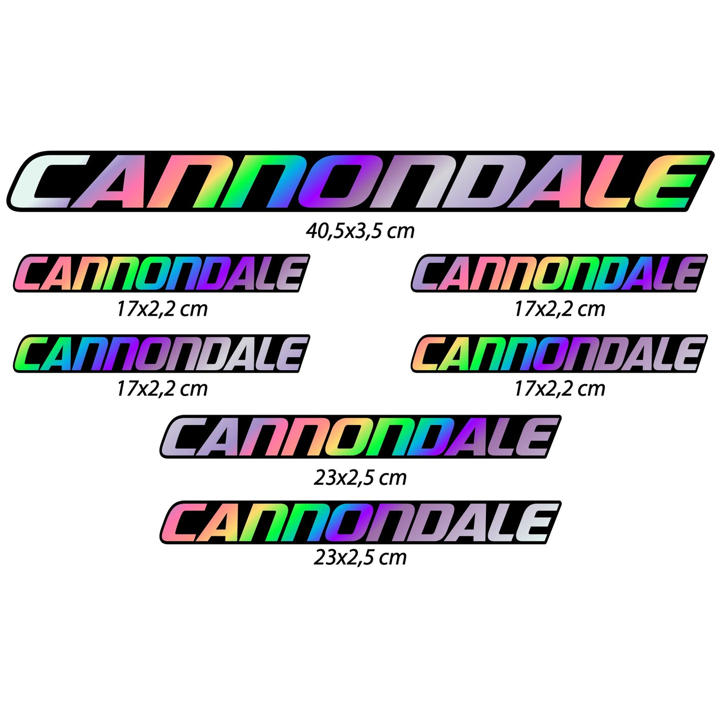 Autocollants, Cannondale, Cadre, Vélo vinyle autocollant