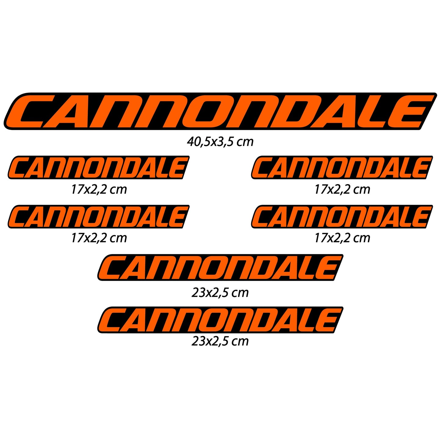 Autocollants, Cannondale, Cadre, Vélo vinyle autocollant